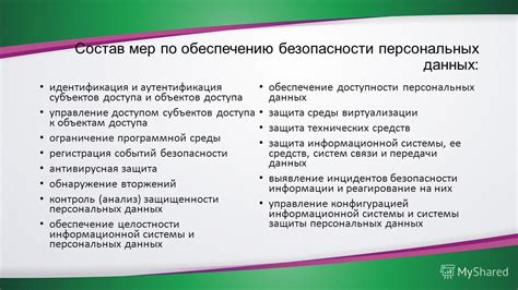 Основные принципы обеспечения безопасности данных на компьютере