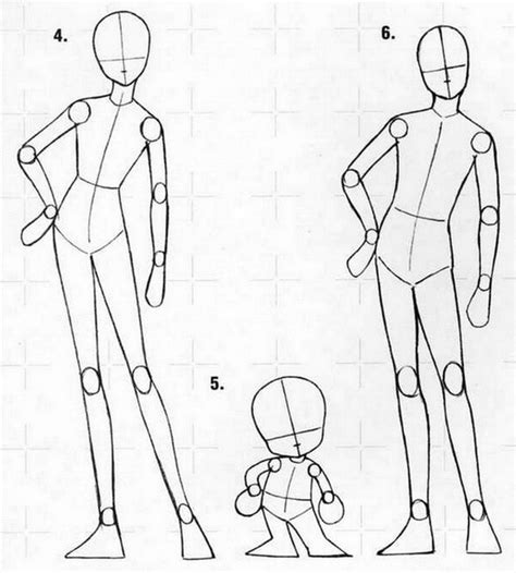 Основные принципы рисования тела