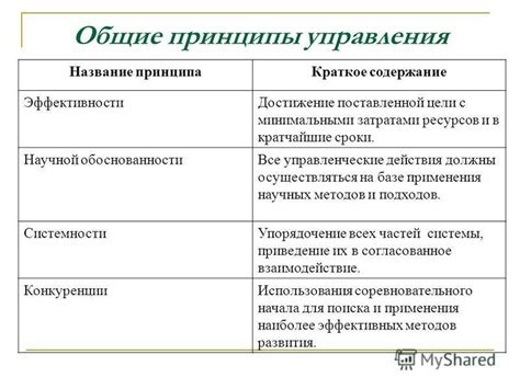 Основные принципы управления рекламой