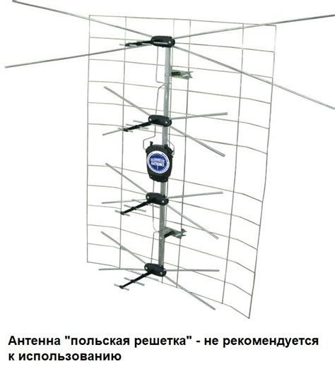 Основные причины неработоспособности телевизионной антенны