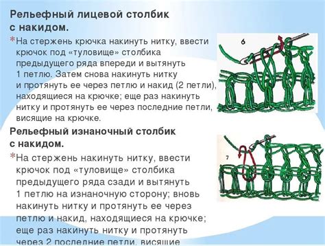 Основные узлы и техники вязания