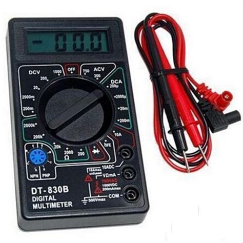 Основные характеристики мультиметра DT 830B