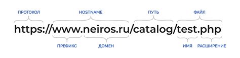 Основные элементы ссылки в HTML