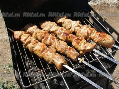Основы приготовления шашлыка