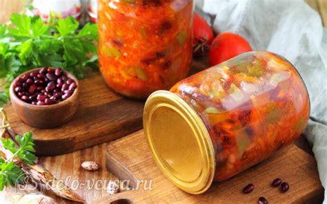 Особенности консервирования лечо с фасолью: