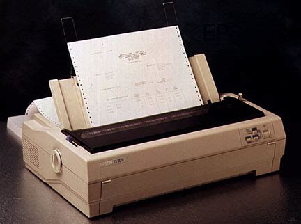 Особенности матричного принтера Epson