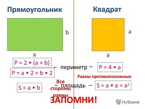 Особенности нахождения сторон параллелограмма по периметру
