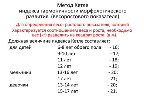 Особенности определения индекса физического развития газодымозащитника