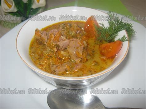 Острые куринные желудки с соусом барбекю: рецепт приготовления блюда