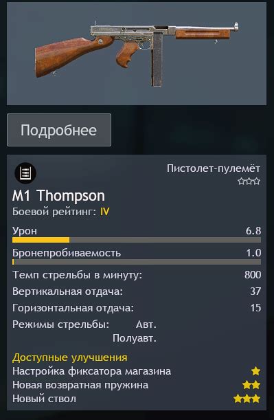 Отдача и контроль оружия
