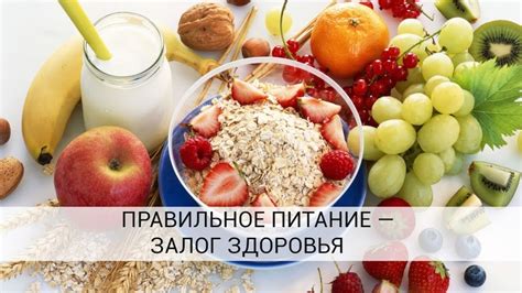 Отдых и питание для оптимального восстановления