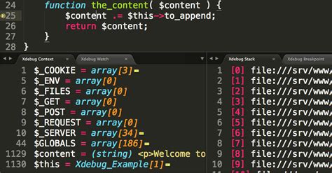 Отладка с Xdebug в Sublime