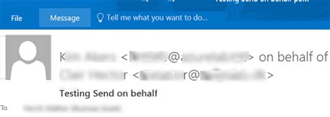 Отправка писем из Outlook от другого пользователя