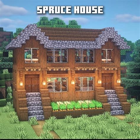 Оформление и декорирование внутреннего пространства ТП дома в Minecraft