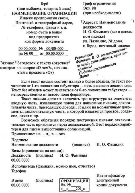 Оформление служебного письма: советы и рекомендации