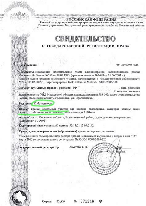 Оформление собственности на земельный участок: шаблон документа-инструкция