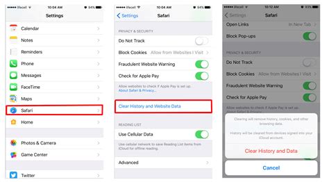 Очищаем данные Safari на iPhone: быстро и просто