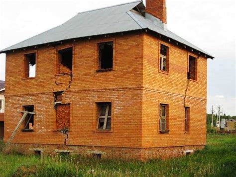 Ошибки в проектировании и строительстве