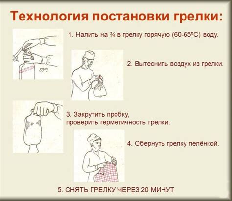 Ошибки при использовании грелки на живот: опасность и последствия