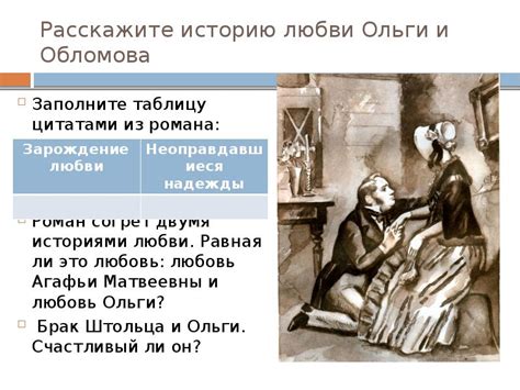 О любви Ольги Обломова