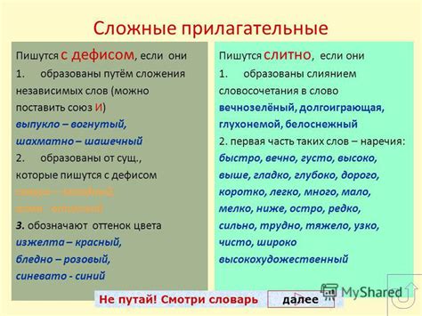 О правописании слов с дефисом
