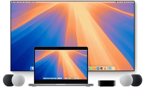 Передача видео и аудио с MacBook на Apple TV через AirPlay