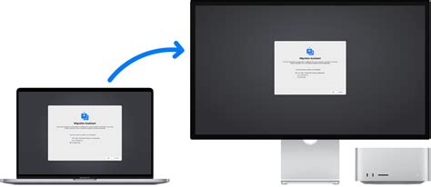 Передача данных между MacBook и iMac