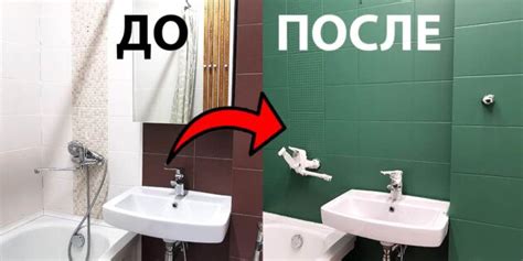 Перекраска кафельной плитки в ванной