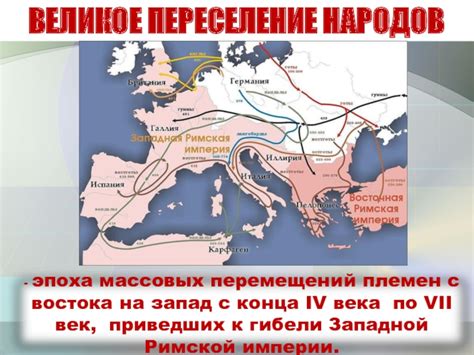 Переселение в города и появление промышленности