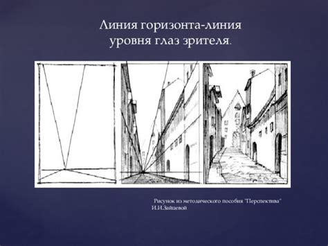 Перспектива в изображении