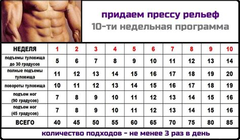 Питание для качания пресса