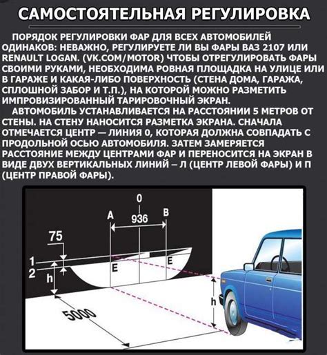 Подготовка автомобиля для настройки