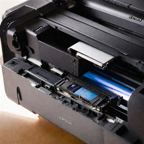 Подготовка к проверке дюз на принтере Epson