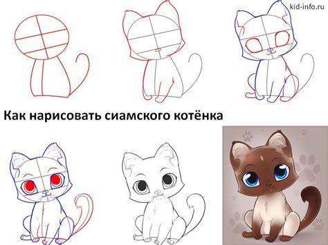 Подготовка к рисованию контура кота