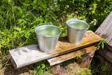 Подготовка к созданию ведра с водой