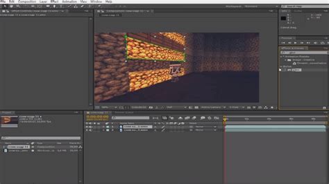 Подготовка к созданию нулевого объекта в After Effects