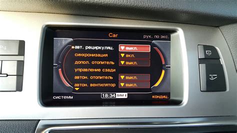 Подготовка к управлению Webasto с пульта Audi