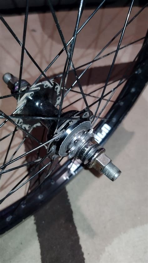 Подготовка к установке тормоза на заднее колесо BMX