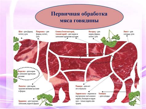 Подготовка мяса к измельчению
