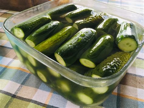 Подготовка огурцов: