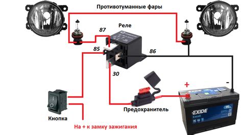 Подготовка проводки и установка фары