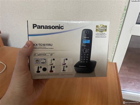 Подготовка телефона Panasonic KX-TG1611RU