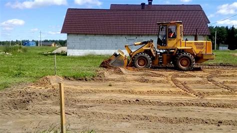 Подготовка участка под строительство