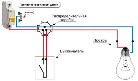 Подключение одинарного выключателя с подсветкой