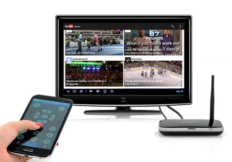 Подключение телефона к Android TV