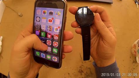 Подключение часов к iPhone