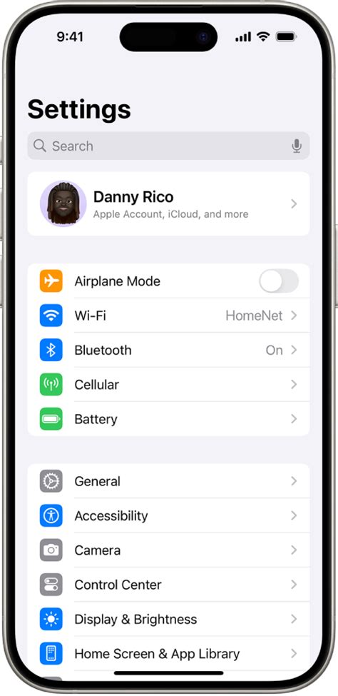 Подключение iPhone 13 к мобильной сети