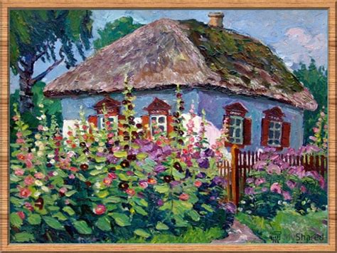 Подробная инструкция по рисованию хаты казака из дерева