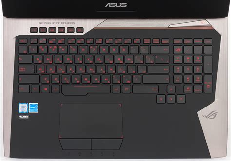 Подсветка на ноутбуке Asus ROG: особенности и возможности