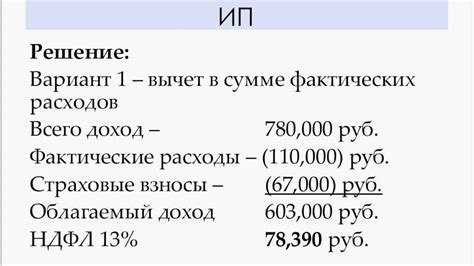 Подсчет НДФЛ: основные моменты